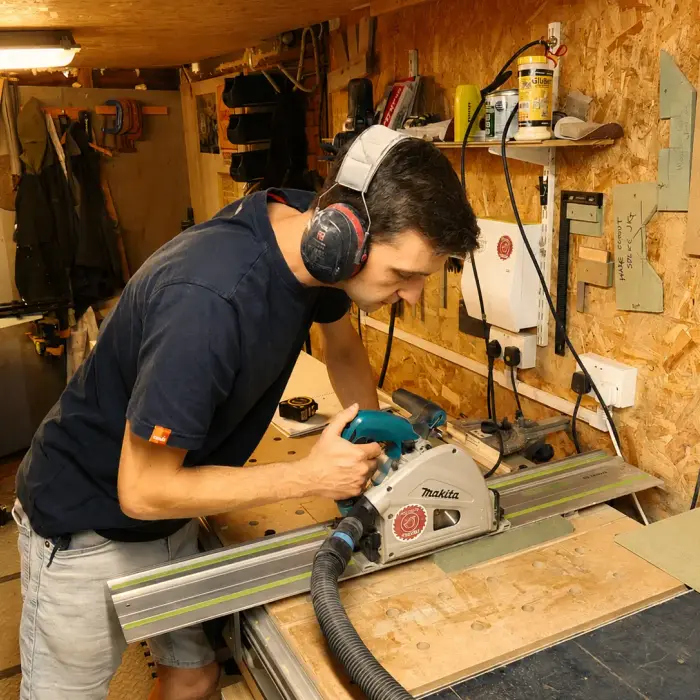 Will cutting timber to length in the workshop